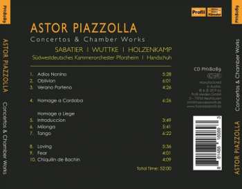 CD Astor Piazzolla: Concertos & Chamber Works 369687