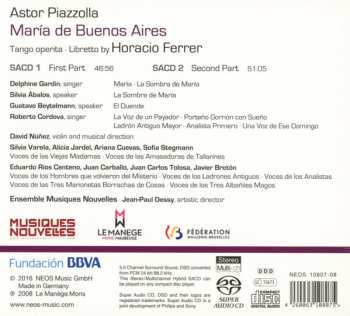 2SACD Astor Piazzolla: María de Buenos Aires 184253