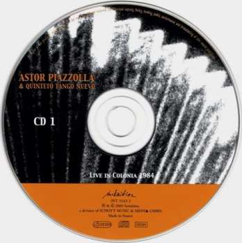 2CD Astor Piazzolla Y Su Quinteto Tango Nuevo: Live In Colonia, 1984 503572