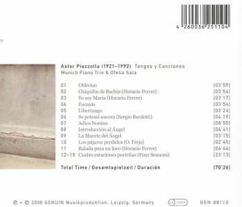CD Astor Piazzolla: Tangos Y Canciones 351129