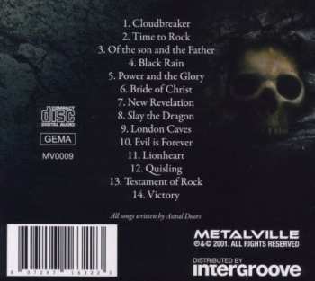 CD Astral Doors: Testament Of Rock  - The Best Of DIGI 243422