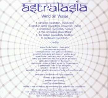 CD Astralasia: Wind On Water 252456