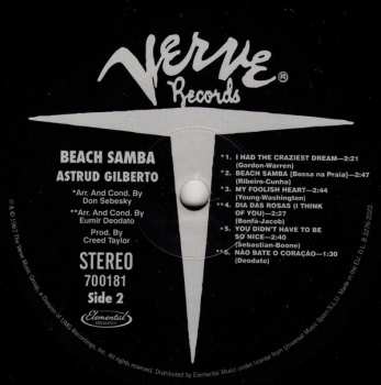 LP Astrud Gilberto: Beach Samba DLX | LTD 449561