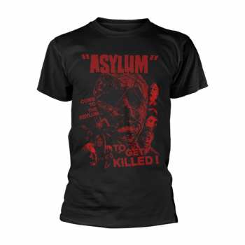 Merch Asylum: Tričko Asylum - Red S