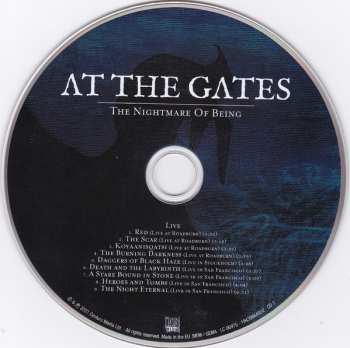2CD At The Gates: The Nightmare Of Being LTD 97342