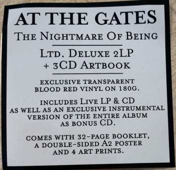 2LP/3CD/Box Set At The Gates: The Nightmare Of Being DLX | LTD | CLR 77912