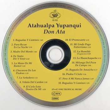 CD Atahualpa Yupanqui: Don Ata