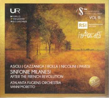 CD Atalanta Fugiens: Sinfonie Milanesi - After the French Revolution  527716