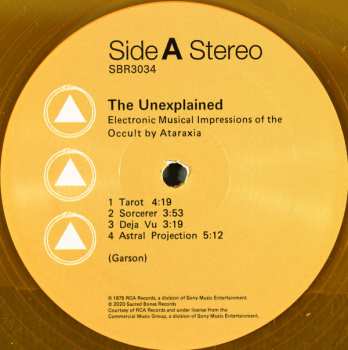 LP Ataraxia: The Unexplained LTD | CLR 87642