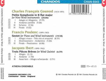 CD Athena Ensemble: Petite Symphonie In B Flat Major / Sextet / Trois Pièces Brèves 325870