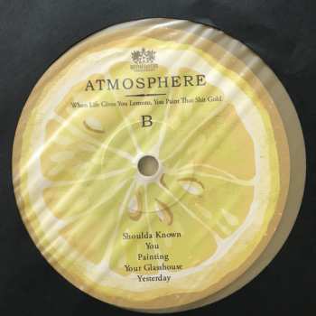2LP Atmosphere: When Life Gives You Lemons, You Paint That Shit Gold CLR 40097