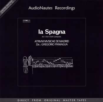 2LP Atrium Musicae De Madrid: La Spagna, Music From The XV, XVI, And XVII Centuries LTD 418693