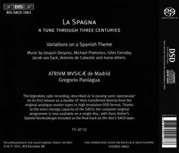 SACD Atrium Musicae De Madrid: La Spagna - A Tune Through Three Centuries 427238