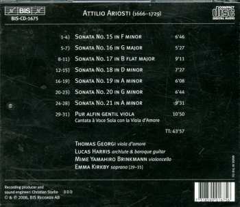 CD Attilio Ariosti: Attilio Ariosti The Stockholm Sonatas III 388678