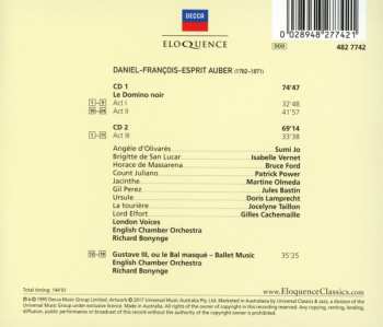 2CD Daniel-Francois-Esprit Auber: Le Domino Noir; Gustave III - Ballet Music 398430