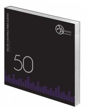 Audiotechnika Audio Anatomy Vnitřní antistatické obaly Deluxe Audiophile Bílé 50ks