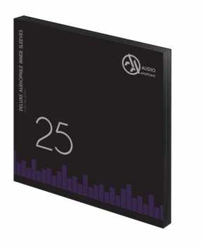 Audiotechnika Audio Anatomy Vnitřní antistatické obaly Deluxe Audiophile Černé 25ks