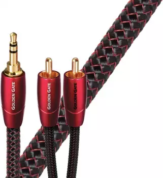 Audioquest Golden gate JR - audio kabel 3,5 jack - 2 x RCA 2m