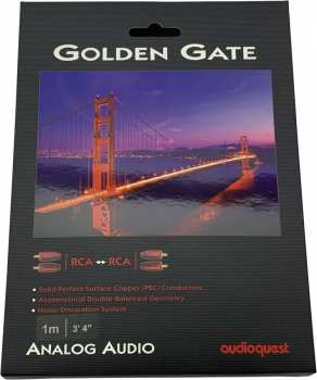  Audioquest Golden gate RR - audio kabel 2 x RCA - 2 x RCA 8m