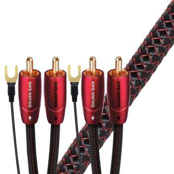 Audiotechnika Audioquest Golden Gate Turntable - Rca - Rca 1,5 M