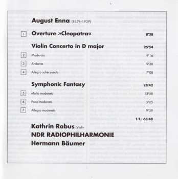 CD August Enna: Violin Concerto, Overture Cleopatra ∙ Symphonic Fantasy 192147