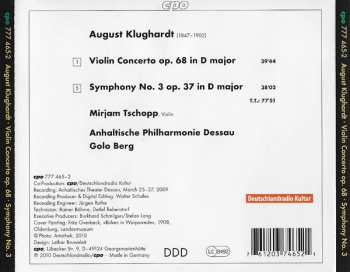 CD August Klughardt: Symphonie No 3 • Violin Concerto 116129