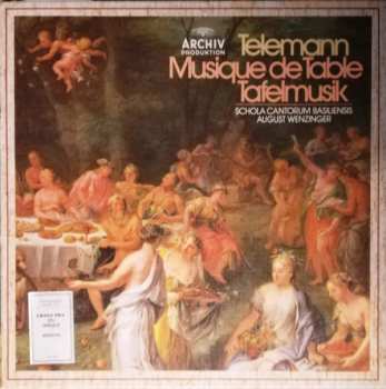 Album August Wenzinger: Telemann Musique De Table / Tafelmusik