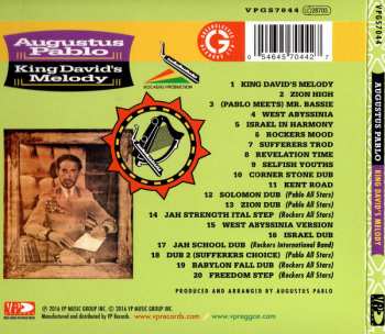CD Augustus Pablo: King David's Melody (Classic Instrumentals & Dubs) DLX 118190