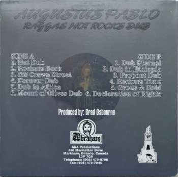 LP Augustus Pablo: Raggae Hot Rocks Dub 85645