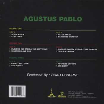 3LP Augustus Pablo: Reggae Dub Box Set LTD | CLR 82695