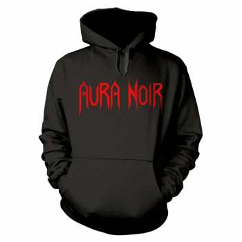 Merch Aura Noir: Mikina S Kapucí Logo Aura Noir