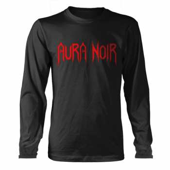 Merch Aura Noir: Tričko S Dlouhým Rukávem Logo Aura Noir
