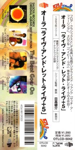 CD Aurra: Live And Let Live