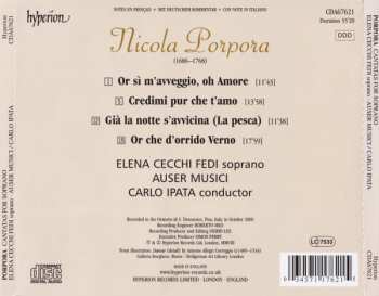 CD Auser Musici: Porpora: Or Sì M'Avveggio, Oh Amore - Cantatas for soprano 333257