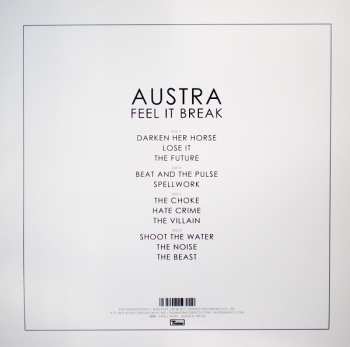 2LP Austra: Feel It Break 524077