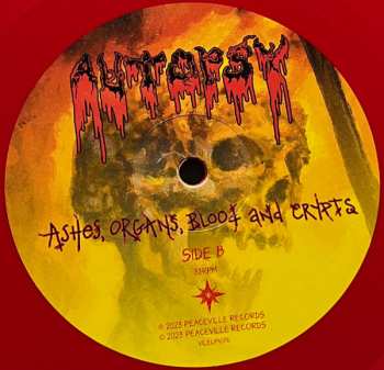 LP Autopsy: Ashes, Organs, Blood And Crypts CLR | LTD 511679