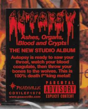 CD Autopsy: Ashes, Organs, Blood And Crypts 511678