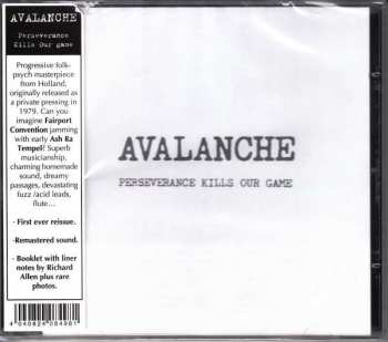 CD Avalanche: Perseverance Kills Our Game 99299