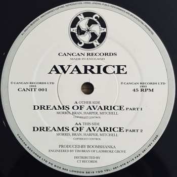 Album Avarice: Dreams Of Avarice