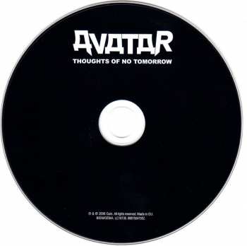 CD Avatar: Thoughts Of No Tomorrow 36363