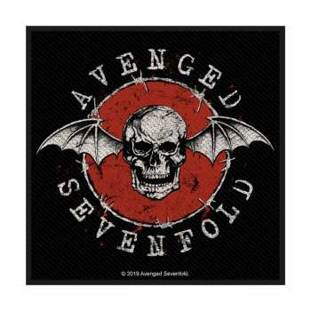 Merch Avenged Sevenfold: Nášivka Distressed Skull 