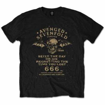 Merch Avenged Sevenfold: Tričko Seize The Day  S