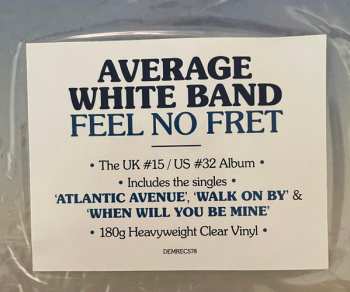 LP Average White Band: Feel No Fret CLR 367042