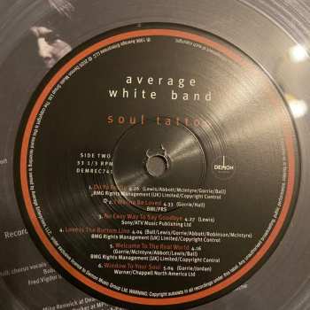 LP Average White Band: Soul Tattoo CLR 327720