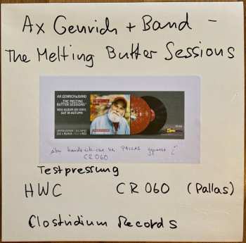 LP Ax Genrich & Band: The Melting Butter Sessions 524601