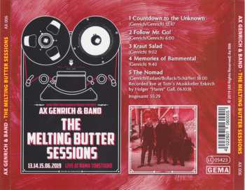 CD Ax Genrich & Band: The Melting Butter Sessions 305220
