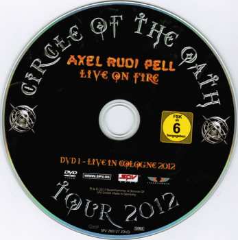 2DVD Axel Rudi Pell: Live On Fire (Circle Of The Oath Tour 2012) 21525