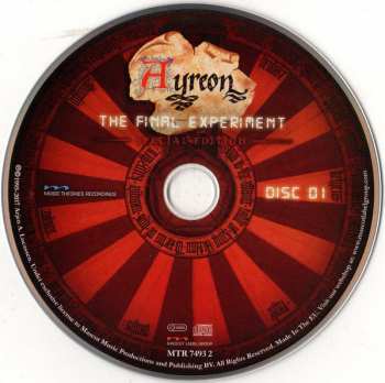 2CD Ayreon: The Final Experiment 12612