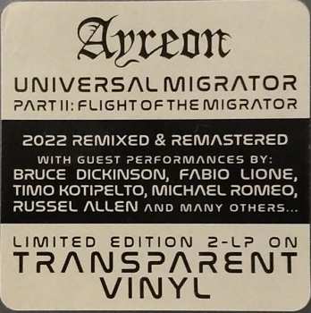 2LP Ayreon: Universal Migrator Part II: Flight Of The Migrator LTD | CLR 390962