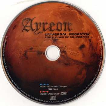 2CD Ayreon: Universal Migrator Part I & II 38122